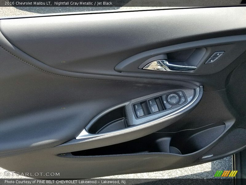 Nightfall Gray Metallic / Jet Black 2016 Chevrolet Malibu LT