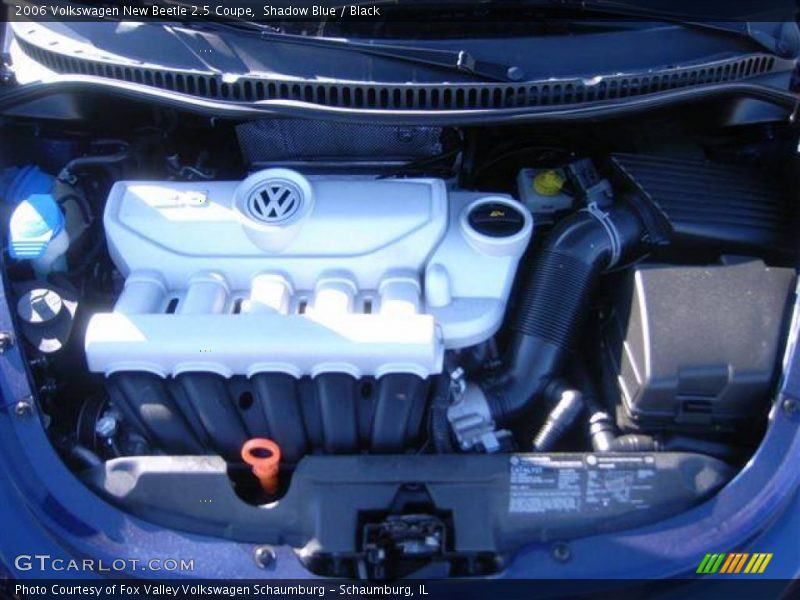 Shadow Blue / Black 2006 Volkswagen New Beetle 2.5 Coupe