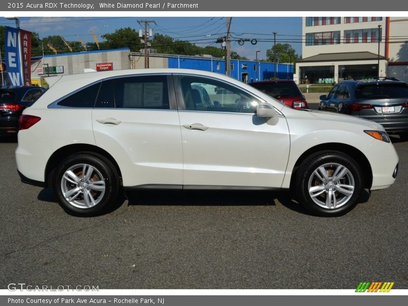 White Diamond Pearl / Parchment 2015 Acura RDX Technology
