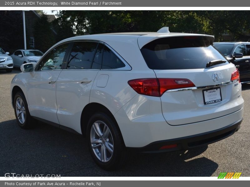 White Diamond Pearl / Parchment 2015 Acura RDX Technology