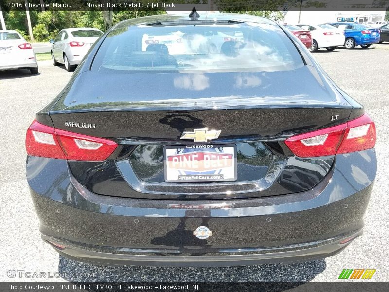 Mosaic Black Metallic / Jet Black 2016 Chevrolet Malibu LT