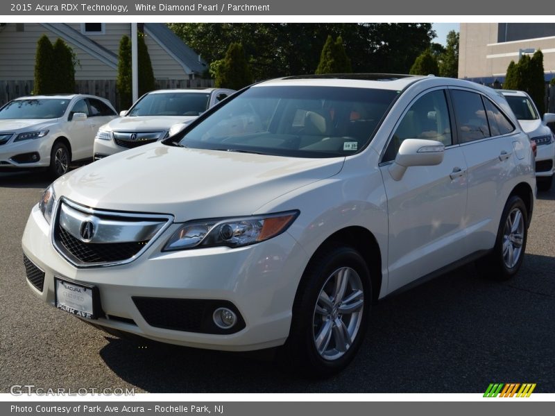 White Diamond Pearl / Parchment 2015 Acura RDX Technology