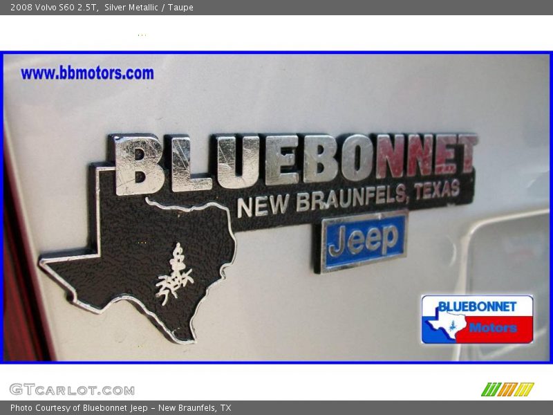 Silver Metallic / Taupe 2008 Volvo S60 2.5T