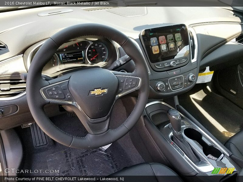 Mosaic Black Metallic / Jet Black 2016 Chevrolet Malibu LT