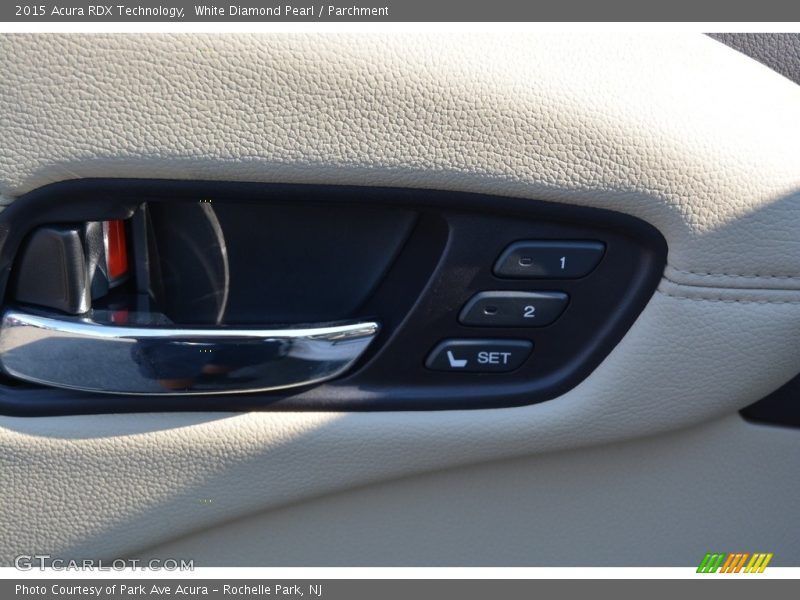 White Diamond Pearl / Parchment 2015 Acura RDX Technology