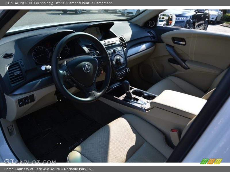 White Diamond Pearl / Parchment 2015 Acura RDX Technology