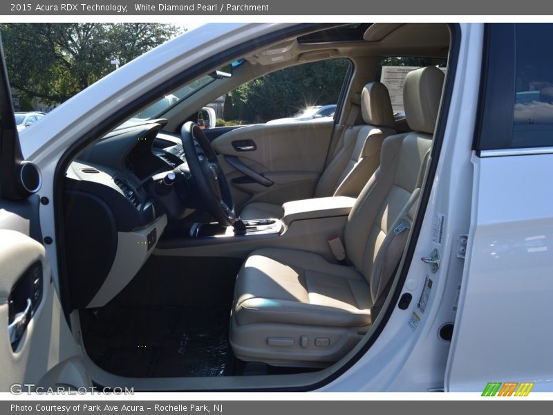 White Diamond Pearl / Parchment 2015 Acura RDX Technology