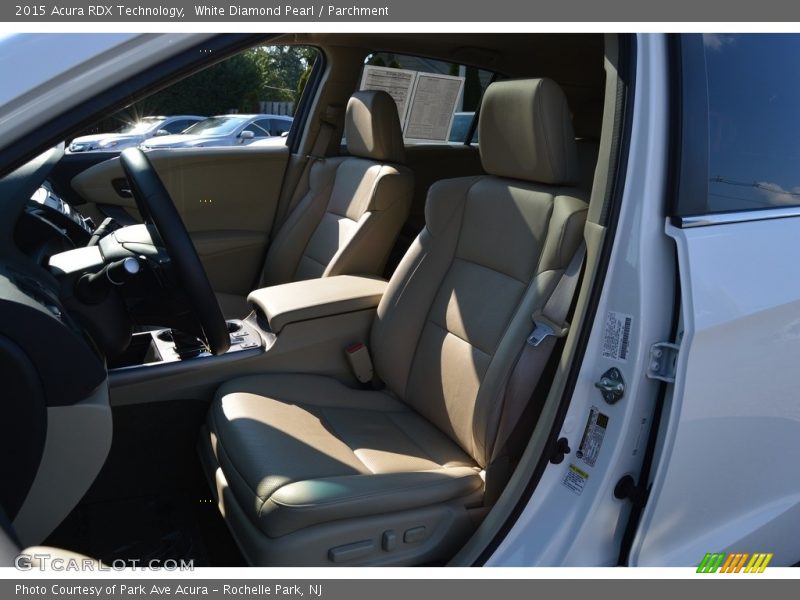 White Diamond Pearl / Parchment 2015 Acura RDX Technology