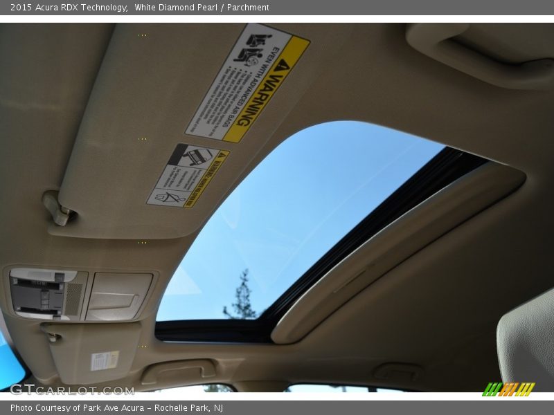White Diamond Pearl / Parchment 2015 Acura RDX Technology