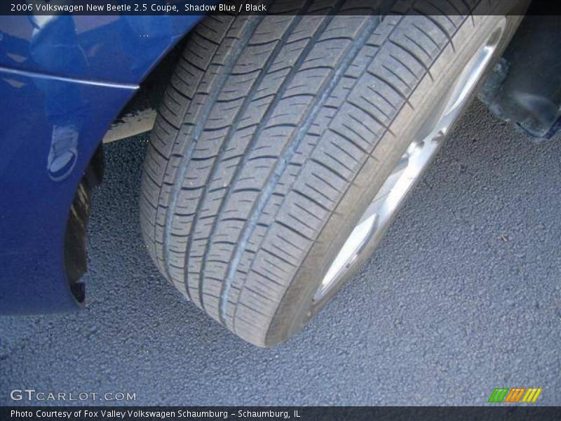 Shadow Blue / Black 2006 Volkswagen New Beetle 2.5 Coupe