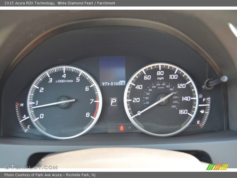 White Diamond Pearl / Parchment 2015 Acura RDX Technology