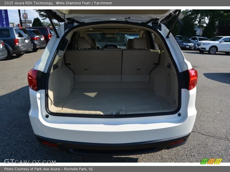 White Diamond Pearl / Parchment 2015 Acura RDX Technology