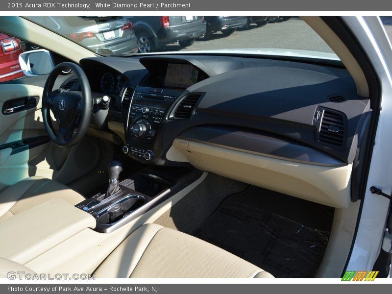 White Diamond Pearl / Parchment 2015 Acura RDX Technology