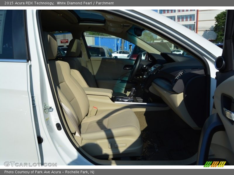 White Diamond Pearl / Parchment 2015 Acura RDX Technology