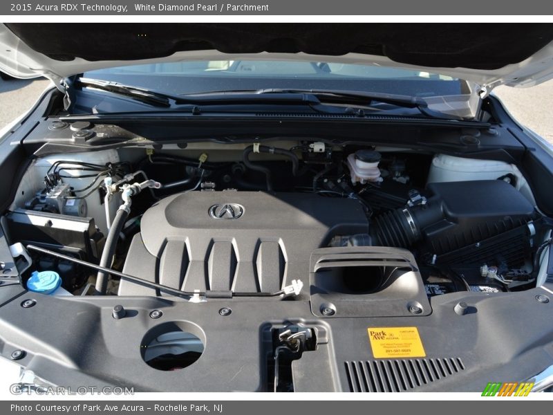 White Diamond Pearl / Parchment 2015 Acura RDX Technology