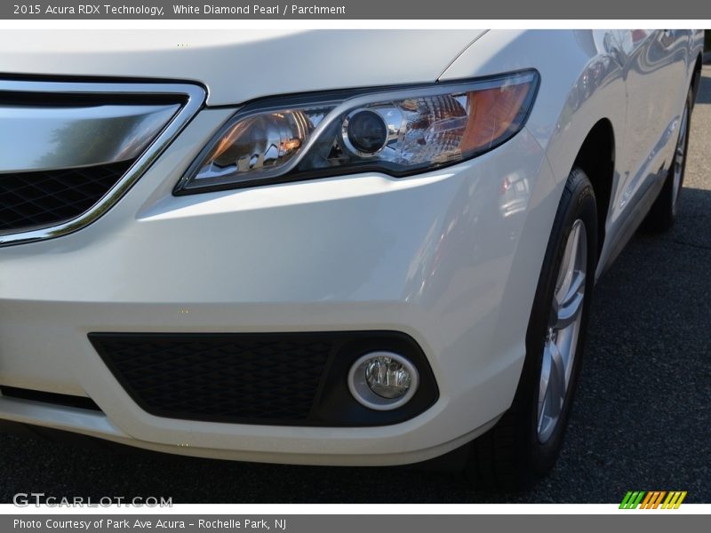 White Diamond Pearl / Parchment 2015 Acura RDX Technology