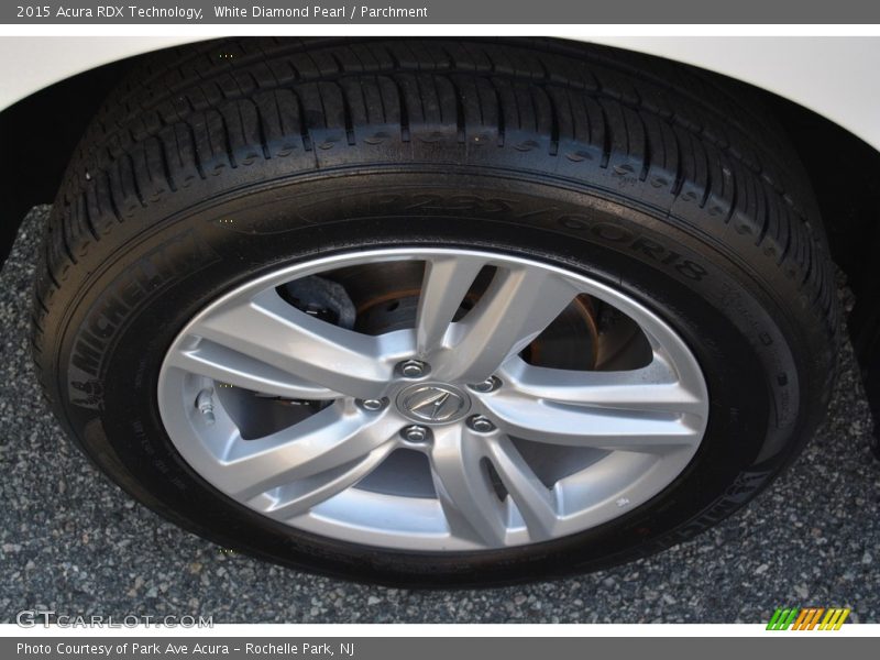 White Diamond Pearl / Parchment 2015 Acura RDX Technology