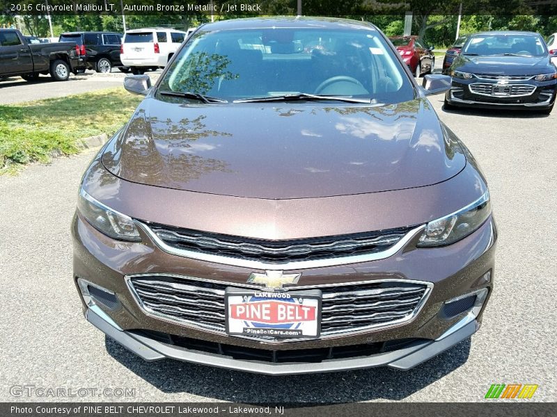 Autumn Bronze Metallic / Jet Black 2016 Chevrolet Malibu LT