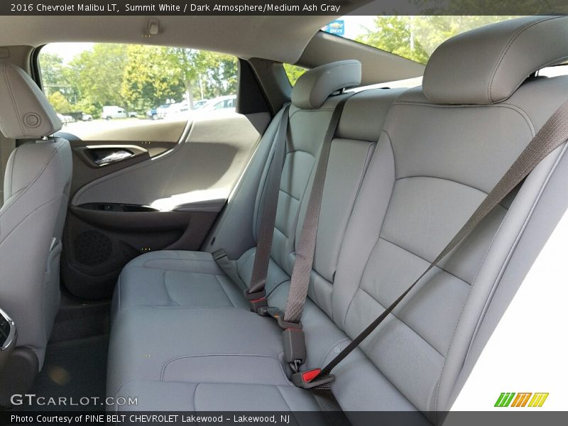 Summit White / Dark Atmosphere/Medium Ash Gray 2016 Chevrolet Malibu LT