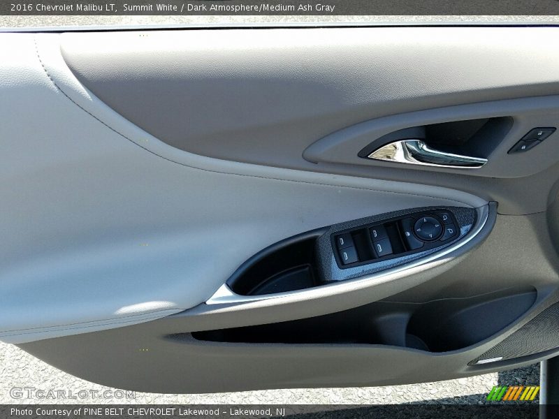Summit White / Dark Atmosphere/Medium Ash Gray 2016 Chevrolet Malibu LT