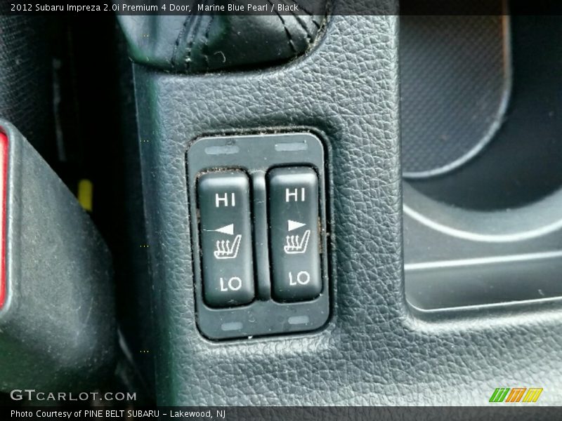 Marine Blue Pearl / Black 2012 Subaru Impreza 2.0i Premium 4 Door