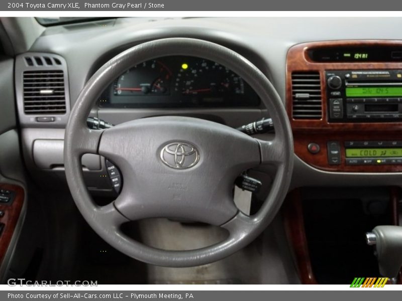 Phantom Gray Pearl / Stone 2004 Toyota Camry XLE