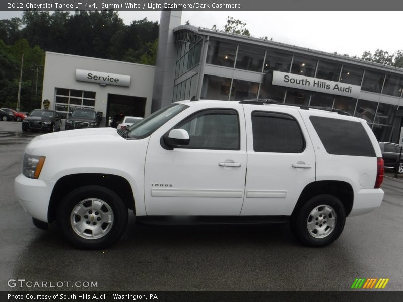 Summit White / Light Cashmere/Dark Cashmere 2012 Chevrolet Tahoe LT 4x4