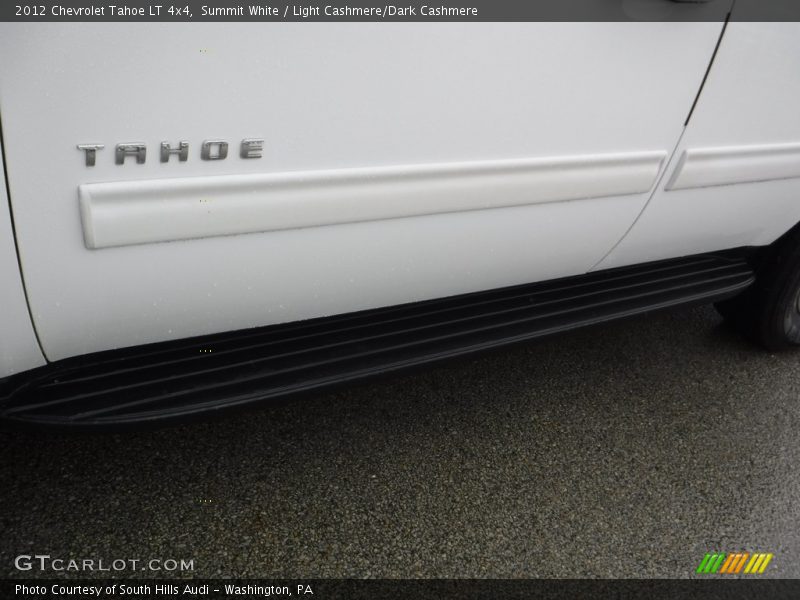 Summit White / Light Cashmere/Dark Cashmere 2012 Chevrolet Tahoe LT 4x4