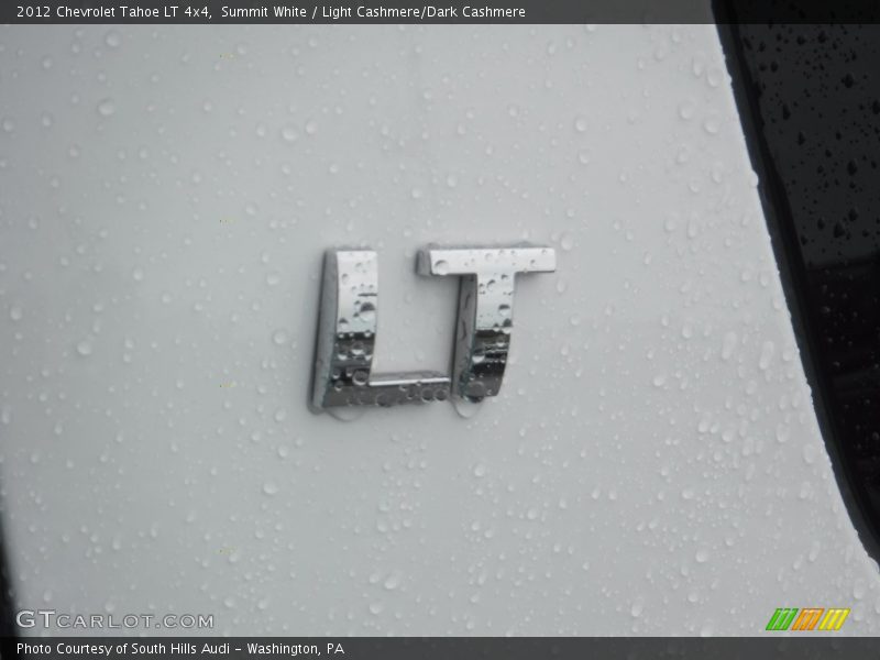 Summit White / Light Cashmere/Dark Cashmere 2012 Chevrolet Tahoe LT 4x4