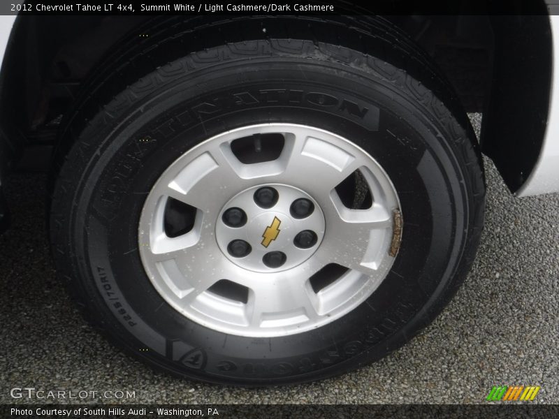 Summit White / Light Cashmere/Dark Cashmere 2012 Chevrolet Tahoe LT 4x4
