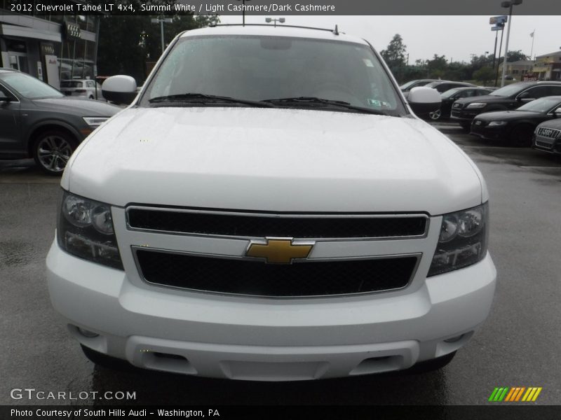 Summit White / Light Cashmere/Dark Cashmere 2012 Chevrolet Tahoe LT 4x4