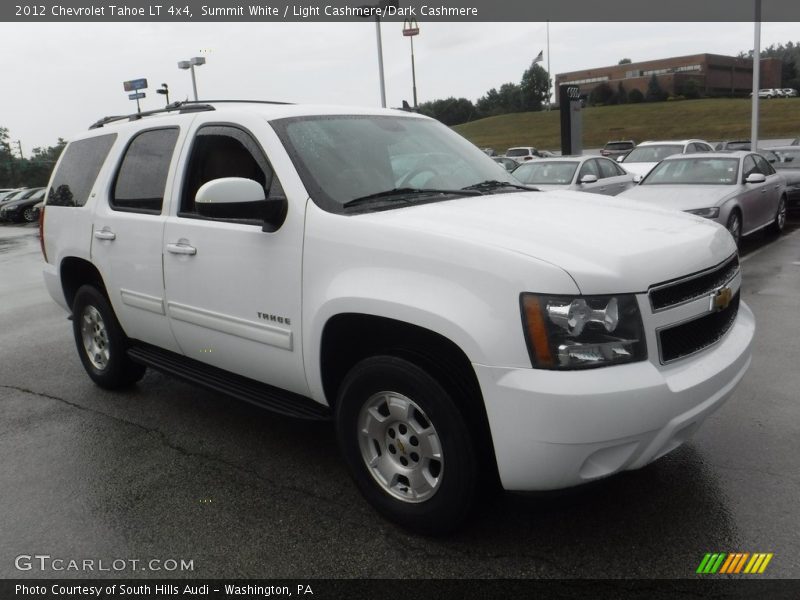 Summit White / Light Cashmere/Dark Cashmere 2012 Chevrolet Tahoe LT 4x4