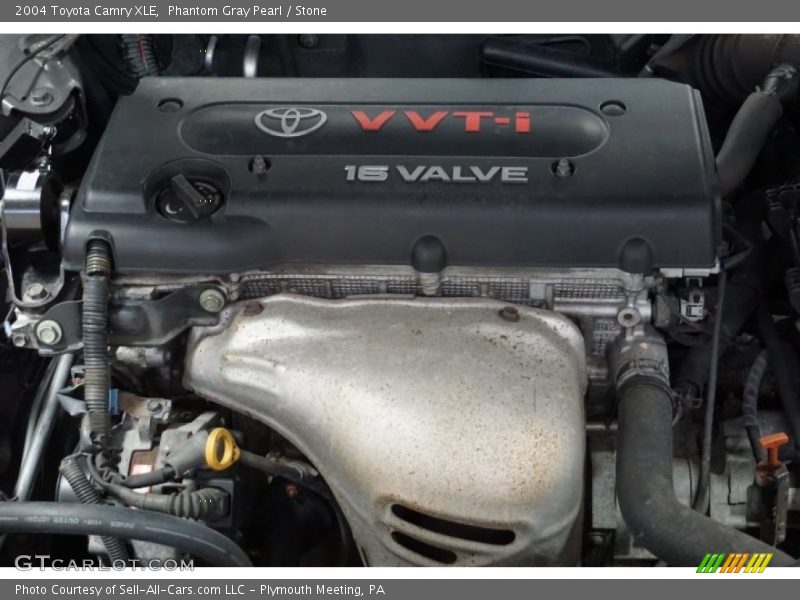 Phantom Gray Pearl / Stone 2004 Toyota Camry XLE