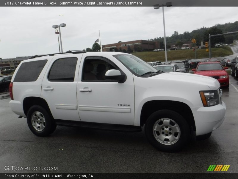 Summit White / Light Cashmere/Dark Cashmere 2012 Chevrolet Tahoe LT 4x4