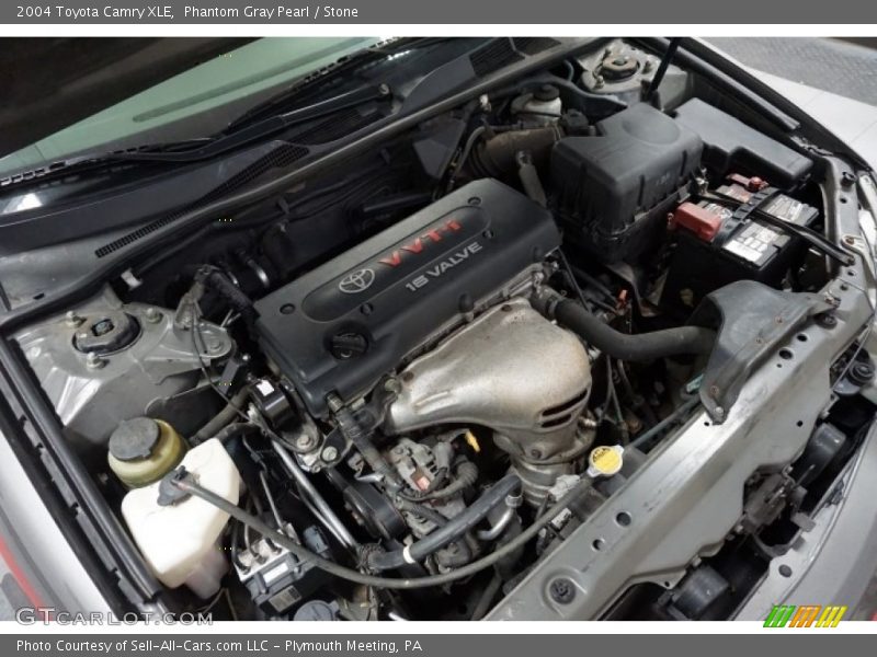 Phantom Gray Pearl / Stone 2004 Toyota Camry XLE