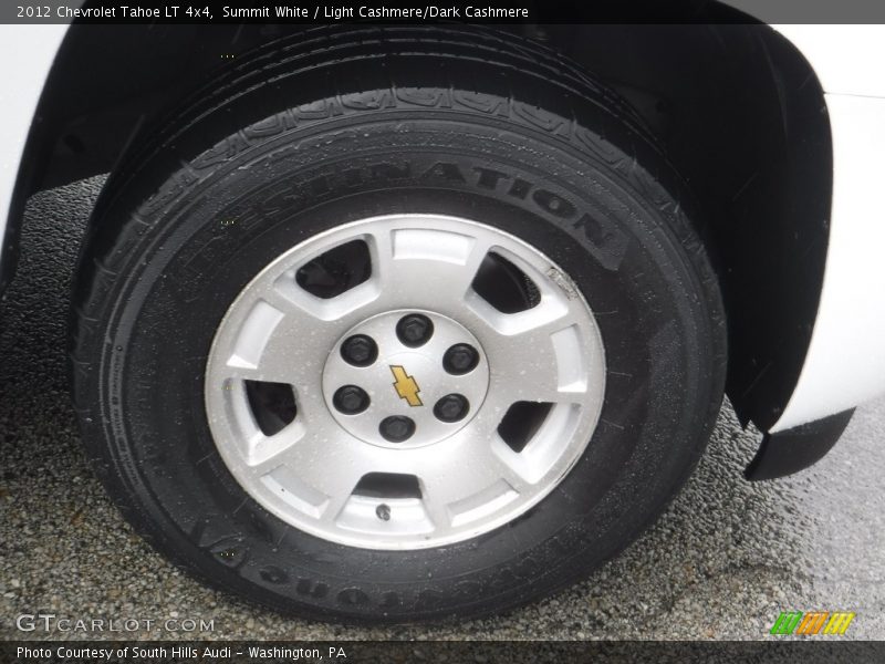 Summit White / Light Cashmere/Dark Cashmere 2012 Chevrolet Tahoe LT 4x4