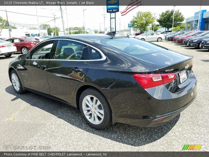 Mosaic Black Metallic / Jet Black 2016 Chevrolet Malibu LT