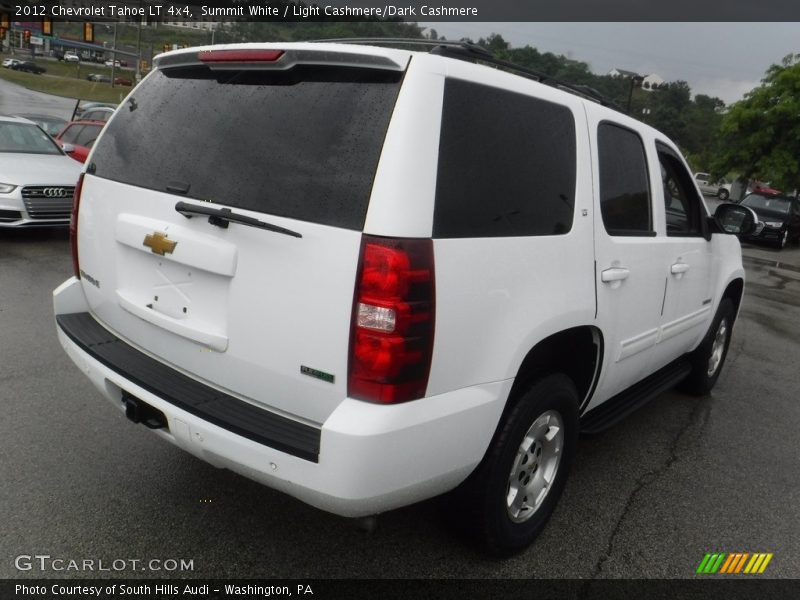 Summit White / Light Cashmere/Dark Cashmere 2012 Chevrolet Tahoe LT 4x4