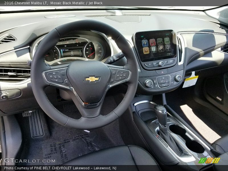 Mosaic Black Metallic / Jet Black 2016 Chevrolet Malibu LT