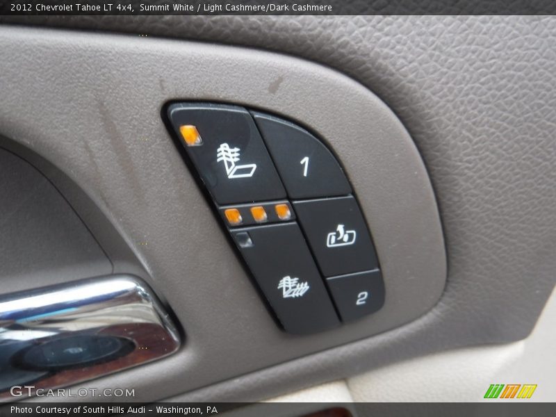 Summit White / Light Cashmere/Dark Cashmere 2012 Chevrolet Tahoe LT 4x4