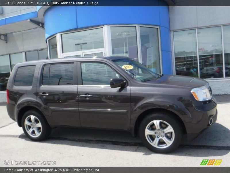 Front 3/4 View of 2013 Pilot EX 4WD