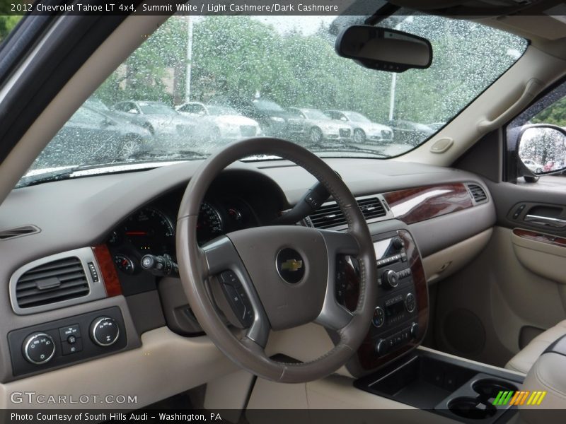 Summit White / Light Cashmere/Dark Cashmere 2012 Chevrolet Tahoe LT 4x4