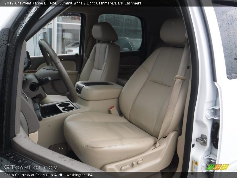 Summit White / Light Cashmere/Dark Cashmere 2012 Chevrolet Tahoe LT 4x4