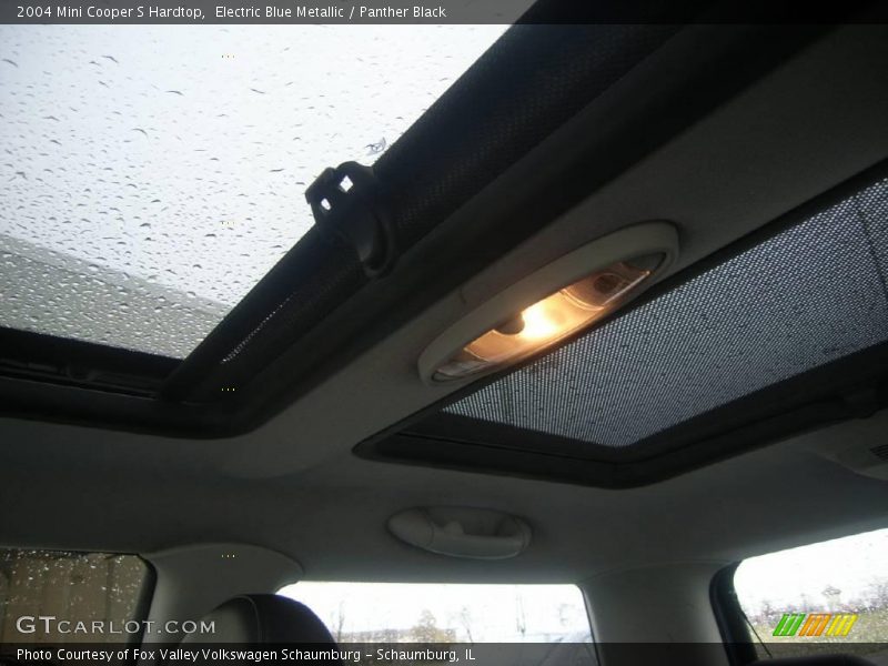 Electric Blue Metallic / Panther Black 2004 Mini Cooper S Hardtop