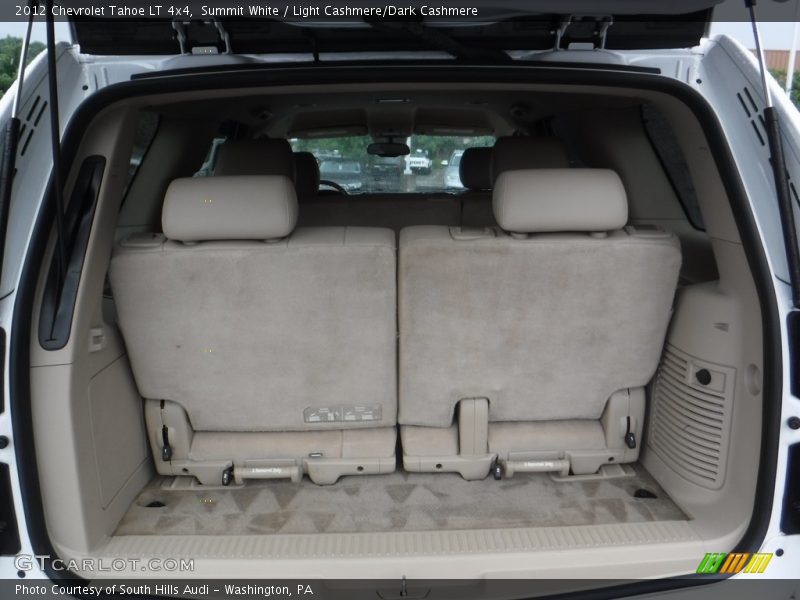 Summit White / Light Cashmere/Dark Cashmere 2012 Chevrolet Tahoe LT 4x4