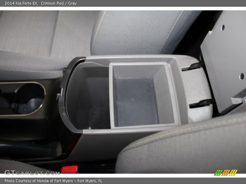 Crimson Red / Gray 2014 Kia Forte EX