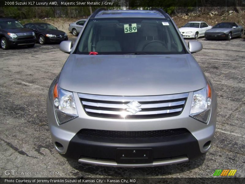Majestic Silver Metallic / Grey 2008 Suzuki XL7 Luxury AWD