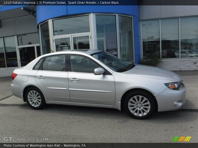 Spark Silver Metallic / Carbon Black 2010 Subaru Impreza 2.5i Premium Sedan