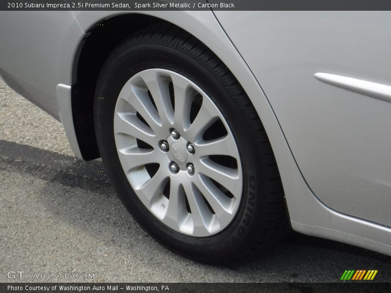 Spark Silver Metallic / Carbon Black 2010 Subaru Impreza 2.5i Premium Sedan
