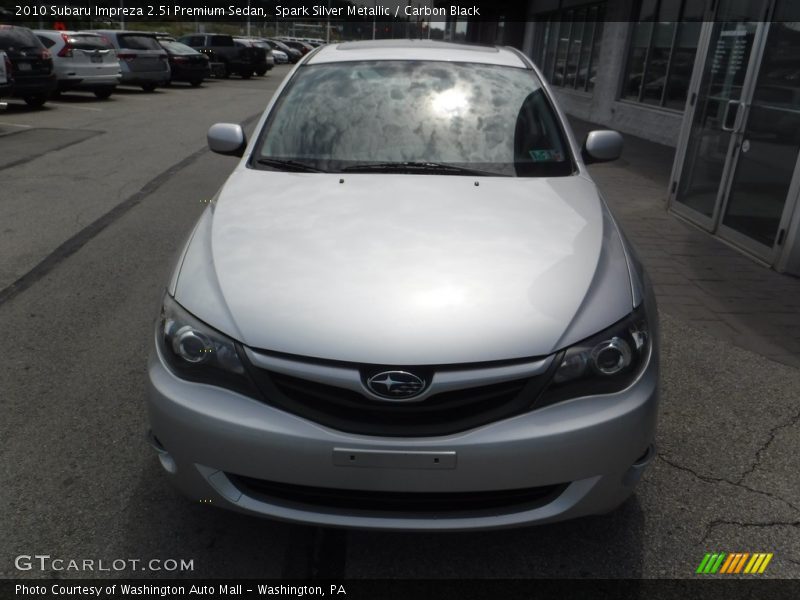 Spark Silver Metallic / Carbon Black 2010 Subaru Impreza 2.5i Premium Sedan
